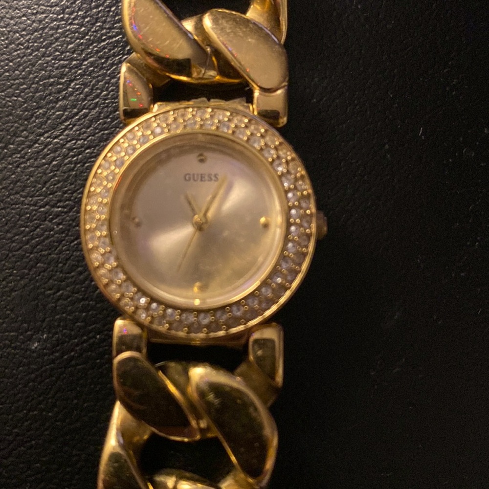 Gold Guess Watch